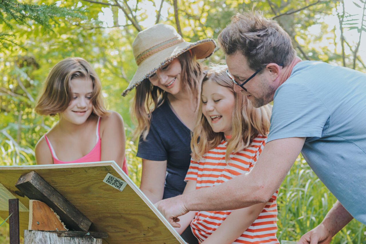 Famille à Éco Odyssée