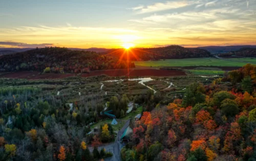 Crépuscule Parc Nature Éco-Odyssée