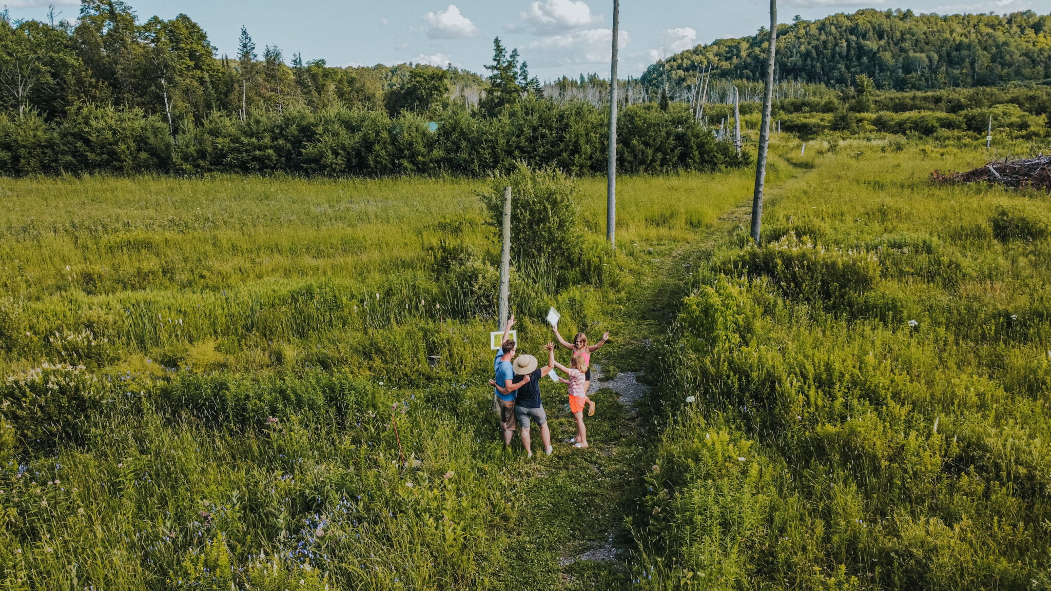 labyrinthe à pied a eco odyssée